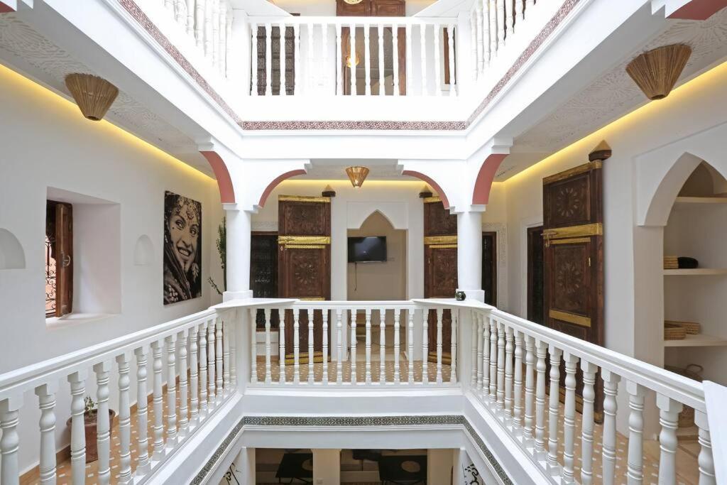 Riad El Khir En Centre Ville Rooftop Et Bassin Marrakesh Buitenkant foto