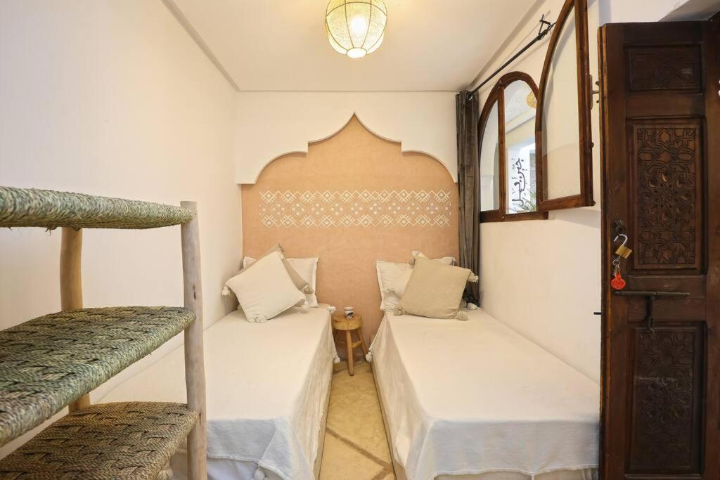 Riad El Khir En Centre Ville Rooftop Et Bassin Marrakesh Buitenkant foto